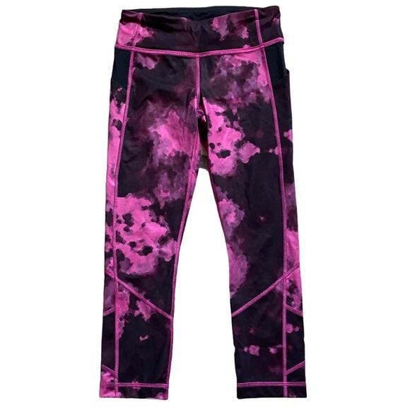 Lululemon Pace Rival Crop Blooming Pixie Raspberry Women's Size 4 - Picture 10 of 10